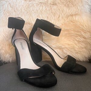 Jeffrey Campbell Black Suede Heels